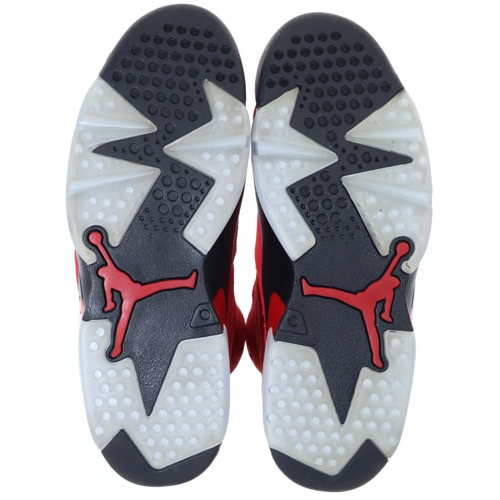 NIKE(ナイキ) AIR JORDAN 6 RETRO TORO BRAVO エアジョーダン 6 レトロ トロ ブラボー ハイカットスニーカー レッド/ブラック US8.5/26.5cm CT8529-600