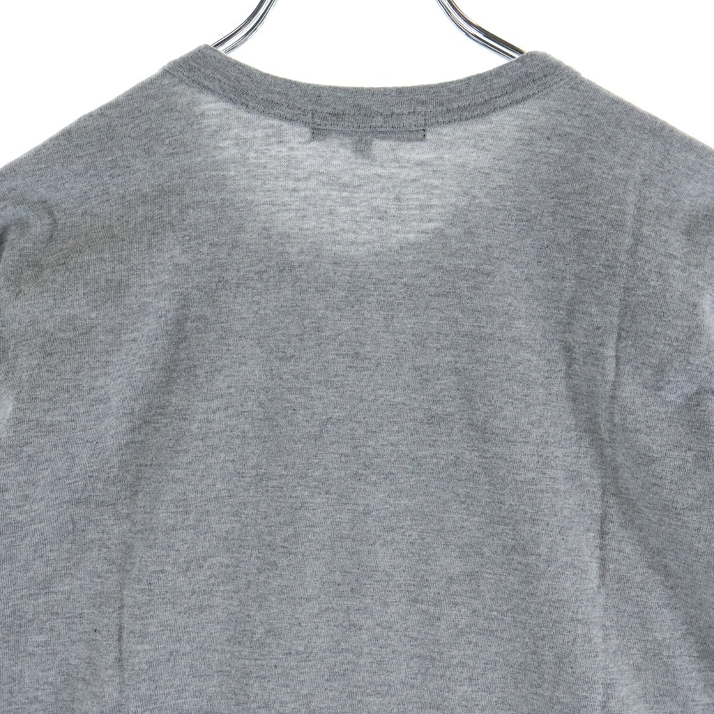 COMME des GARCONS HOMME(コムデギャルソンオム) 09AW パッチワークデザイン クルーネック長袖Tシャツカットソー グレー HD-T109