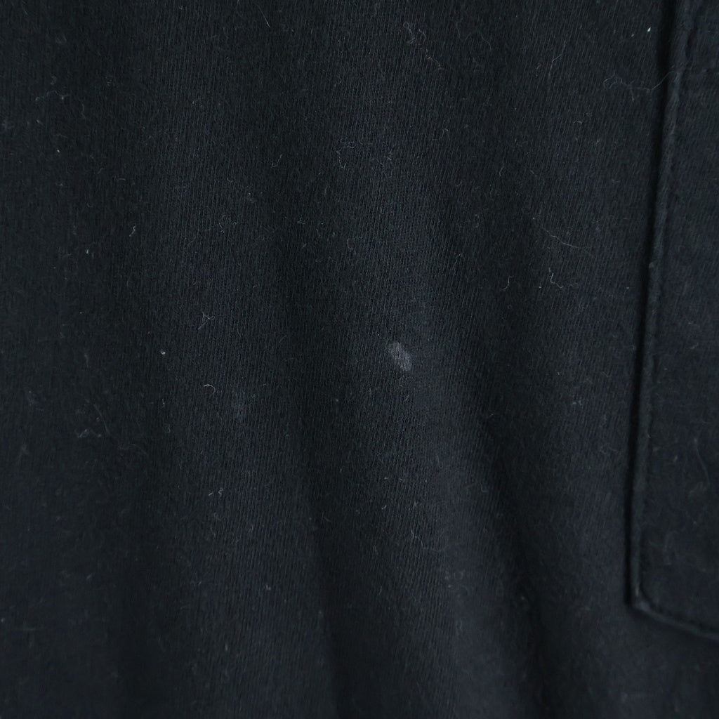 CHROME HEARTS(クロムハーツ) Neck Logo L/S ネックロゴ クルーネック長袖Tシャツカットソー ブラック/ブルー