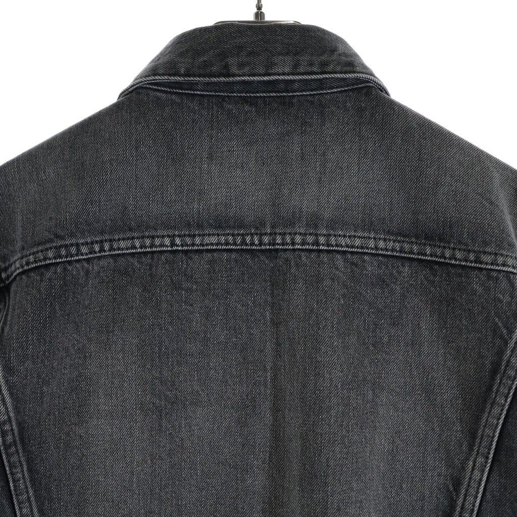 MASU(エムエーエスユー) 25SS EMBLEM DENIM JACKET エンブレムデニムジャケット ブラック B25K6BL001