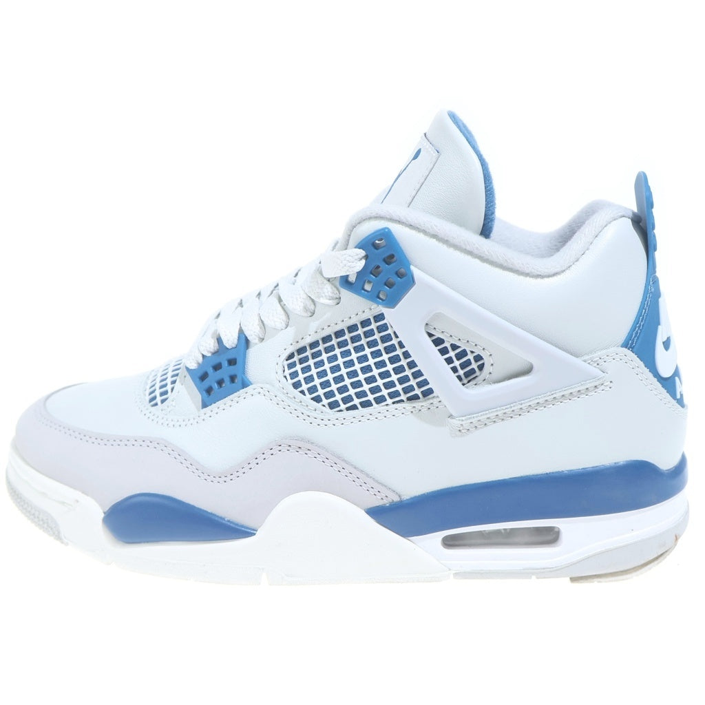 NIKE(ナイキ) AIR JORDAN 4 RETRO INDUSTRIAL BLUE エアジョーダン4 インダストリアルブルー ハイカットスニーカー ホワイト/ブルー US7/25cm FV5029-141
