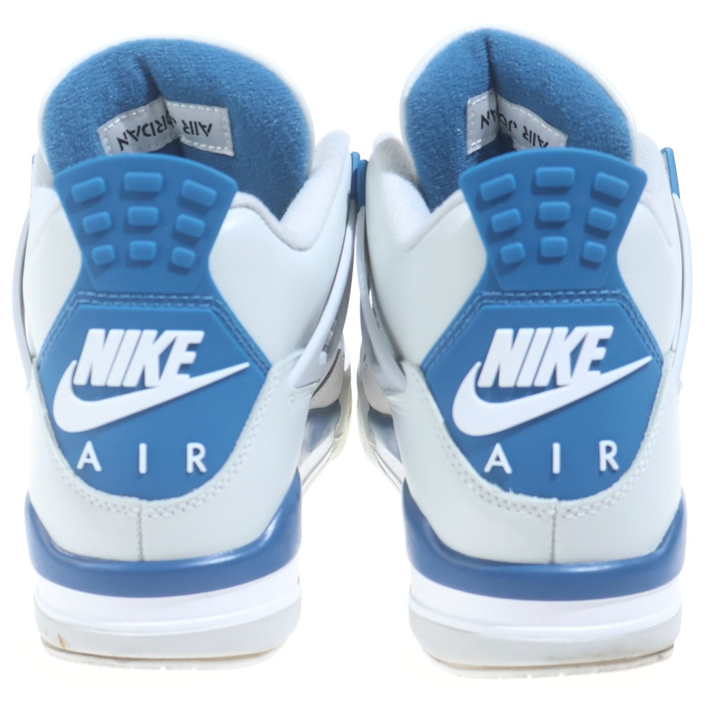 NIKE(ナイキ) AIR JORDAN 4 RETRO INDUSTRIAL BLUE エアジョーダン4 インダストリアルブルー ハイカットスニーカー ホワイト/ブルー US7/25cm FV5029-141