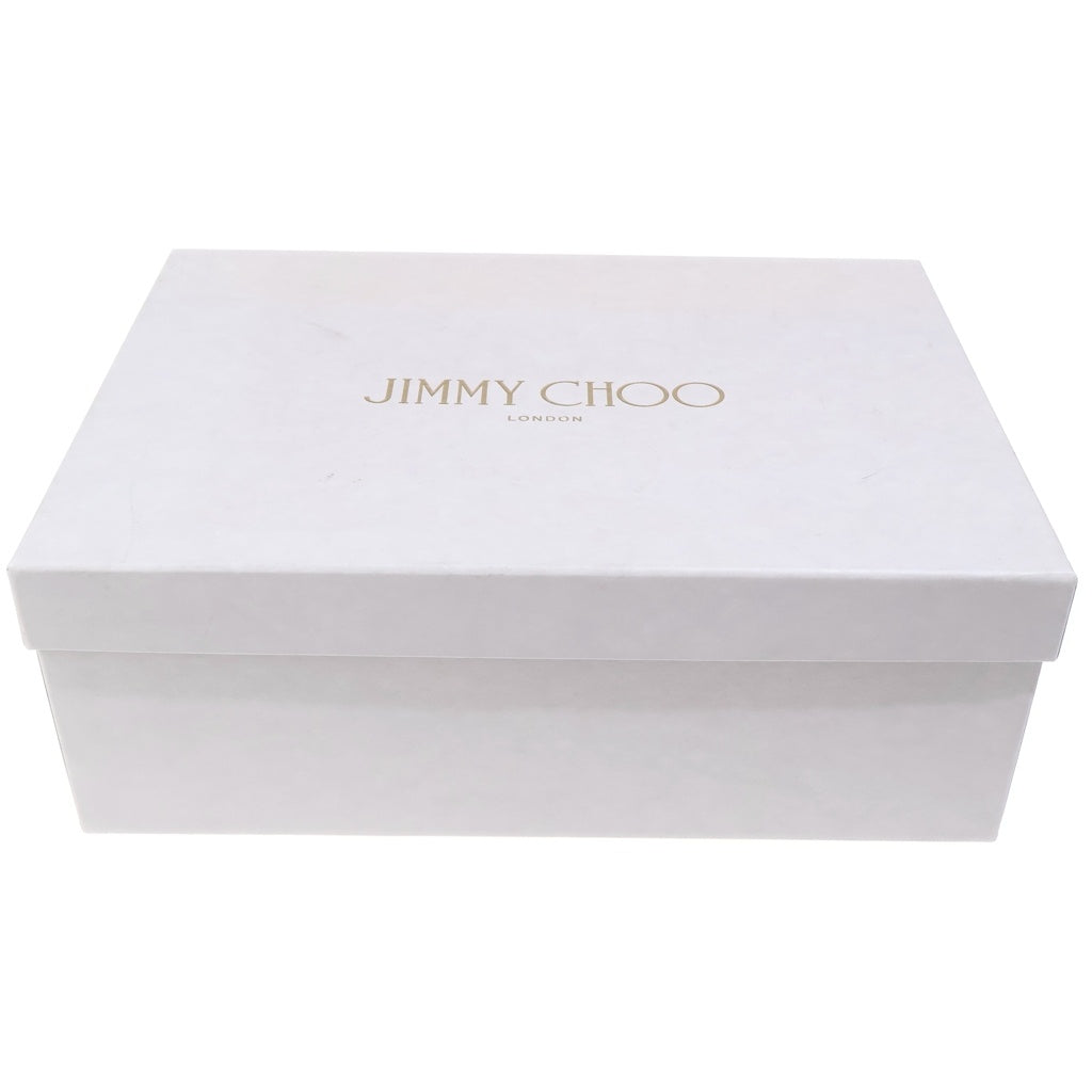JIMMY CHOO(ジミーチュウ) Wedge Leopard Toe Heels コルク厚底 レオパード ヒールパンプス レディース ベージュ