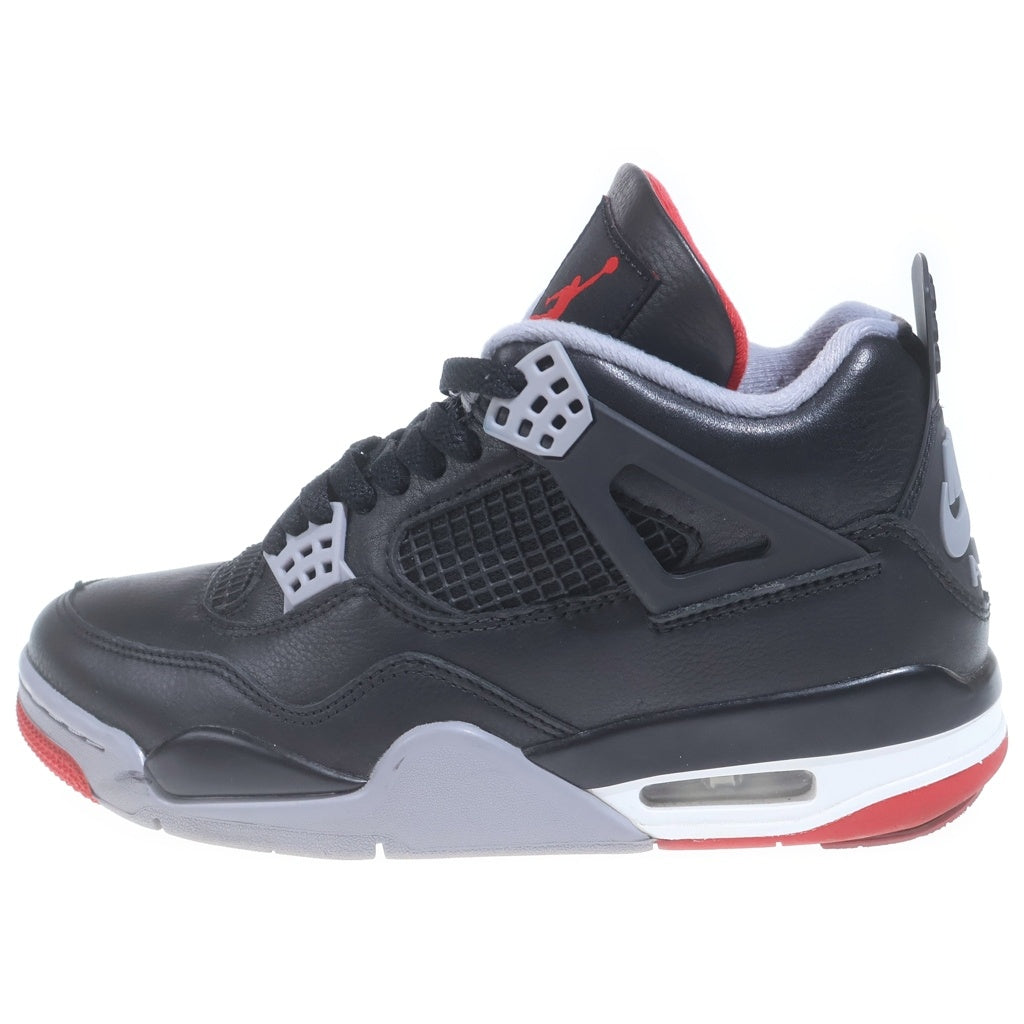 NIKE(ナイキ) AIR JORDAN 4 RETRO Bred Reimagined エアジョーダン4レトロブレッドリイマジンド ハイカットスニーカー ブラック US7/25cm FV5029-006