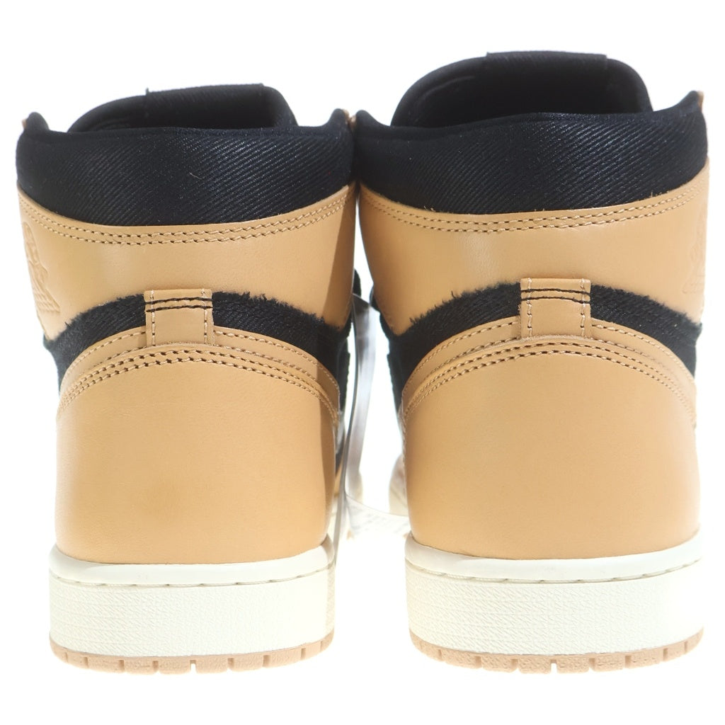 NIKE(ナイキ) Air Jordan 1 Retro High OG Vachetta Tan エアジョーダン1 レトロ ハイ OG バケッタタン ハイカットスニーカー US9.5/27.5cm ブラウン 555088‐202