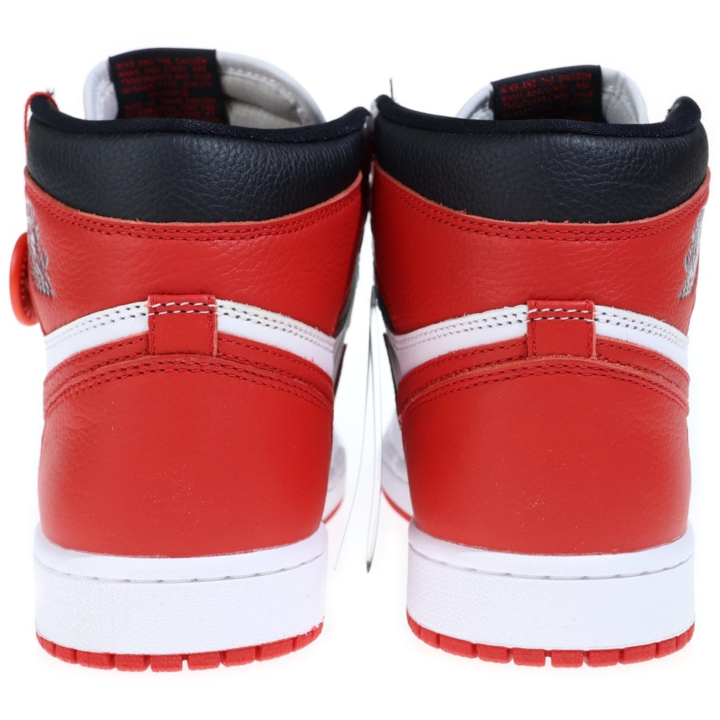 NIKE(ナイキ) Air Jordan 1 High OG Heritage エアジョーダン1 ハイ OG ヘリテージ ハイカットスニーカー US9.5/27.5cm レッド 555088-161