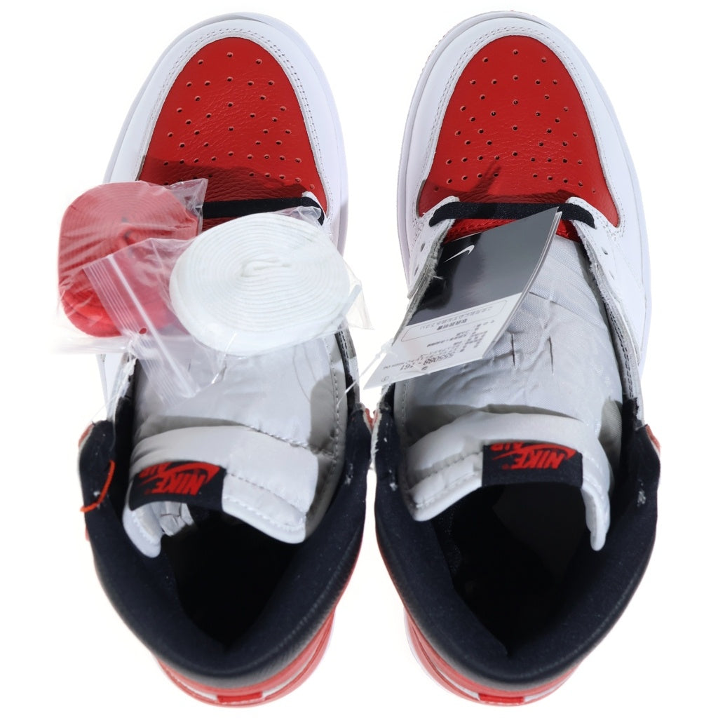 NIKE(ナイキ) Air Jordan 1 High OG Heritage エアジョーダン1 ハイ OG ヘリテージ ハイカットスニーカー US9.5/27.5cm レッド 555088-161