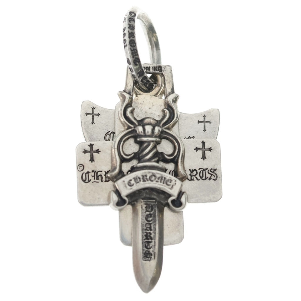 CHROME HEARTS(クロムハーツ) 3TRINKETS With Oring 3トリンケッツ オーリング ネックレス ペンダントトップ シルバー