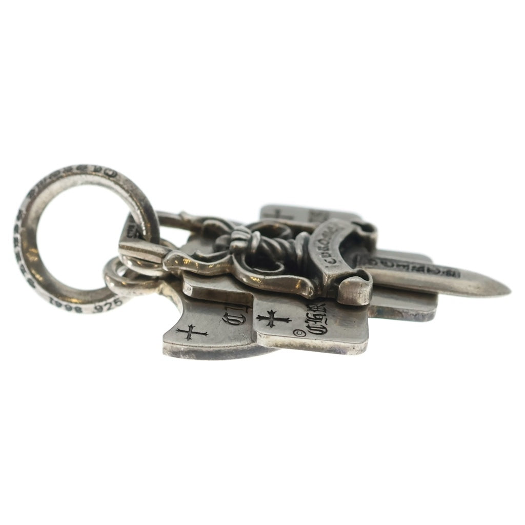 CHROME HEARTS(クロムハーツ) 3TRINKETS With Oring 3トリンケッツ オーリング ネックレス ペンダントトップ シルバー