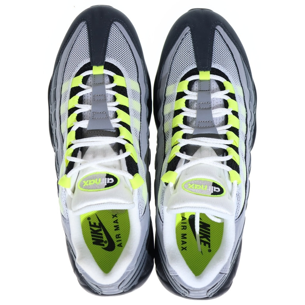 NIKE(ナイキ) AIR MAX 95 OG Neon Yellow エアマックス95 ローカットスニーカー グレー/イエロー US10/28cm CT1689-001