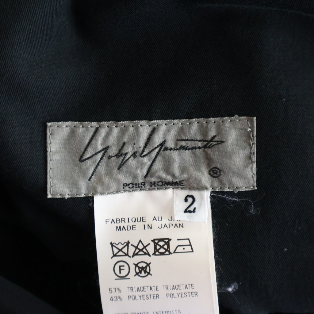 Yohji Yamamoto POUR HOMME(ヨウジヤマモト プールオム) 20SS スリー