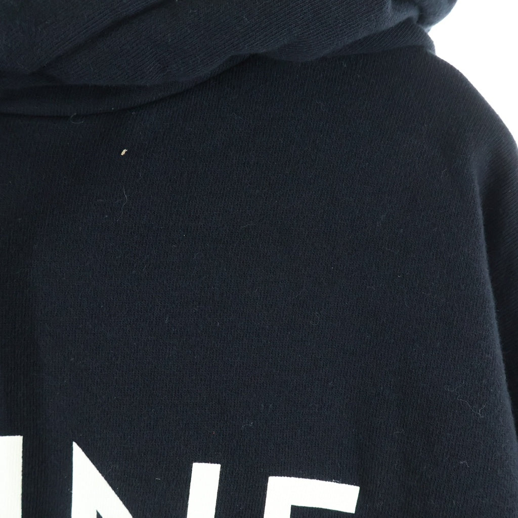 CELINE(セリーヌ) ルーズ フロントロゴプリント プルオーバーパーカー ブラック 2Y321670Q