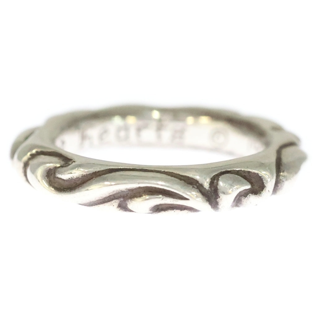 CHROME HEARTS(クロムハーツ) SCRL BAND スクロールバンド リング シルバー BCA351