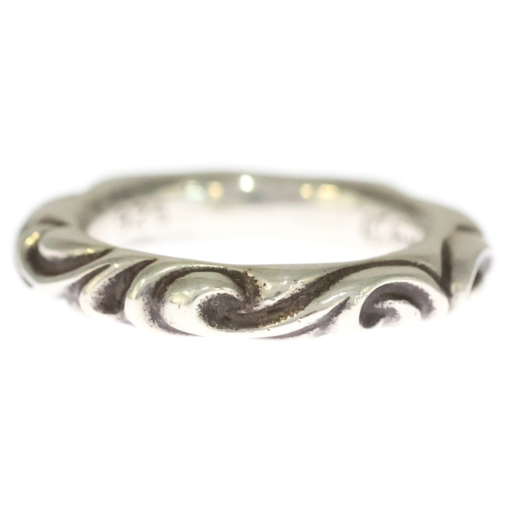 CHROME HEARTS(クロムハーツ) SCRL BAND スクロールバンド リング