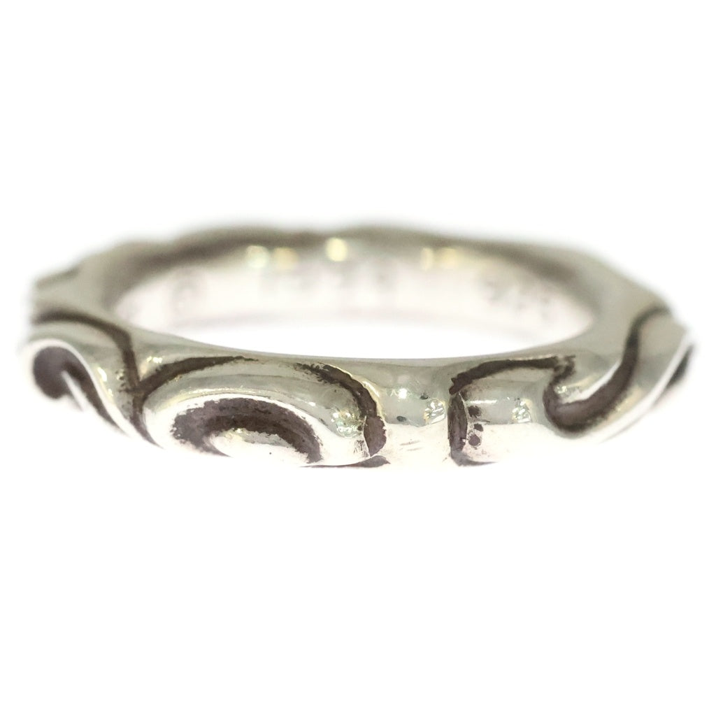 CHROME HEARTS(クロムハーツ) SCRL BAND スクロールバンド リング シルバー BCA351