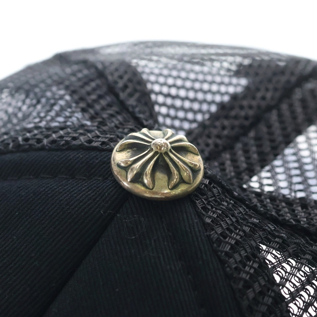 CHROME HEARTS(クロムハーツ) TRUCKER CAP CHロゴ ロサンゼルス限定 メッシュトラッカーキャップ ブラック