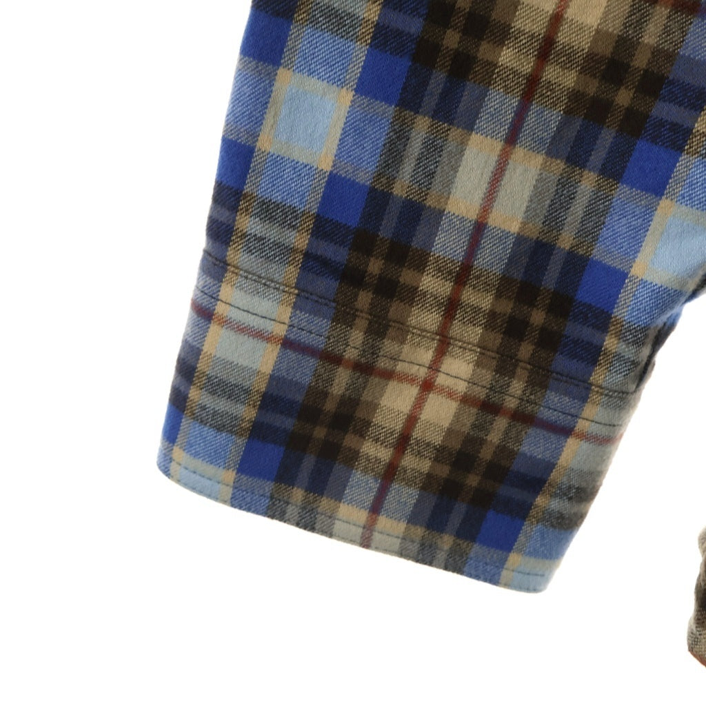 MONCLER(モンクレール) CAMICIA カミーチャ 胸ロゴプリント ボタンダウン長袖シャツ マルチカラー H20912F00003 M2359
