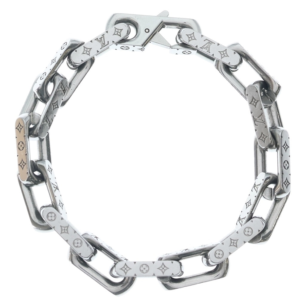 LOUIS VUITTON(ルイヴィトン) モノグラム コリエ チェーンブレスレット シルバー M00309