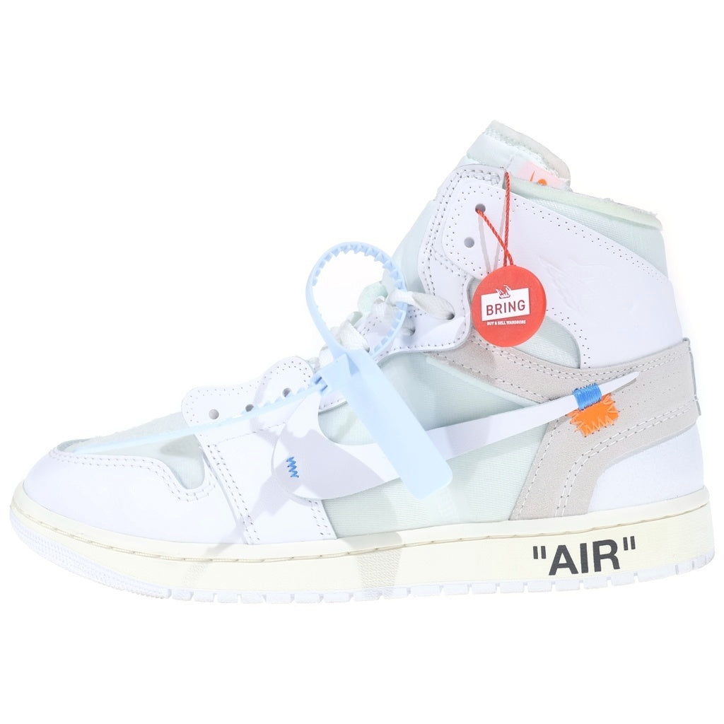 NIKE(ナイキ) ×Virgil Abloh Archive Air Jordan 1 Retro High OG Alaska エアジョーダン1 レトロ OG アラスカ ハイカットスニーカー AA3834-100