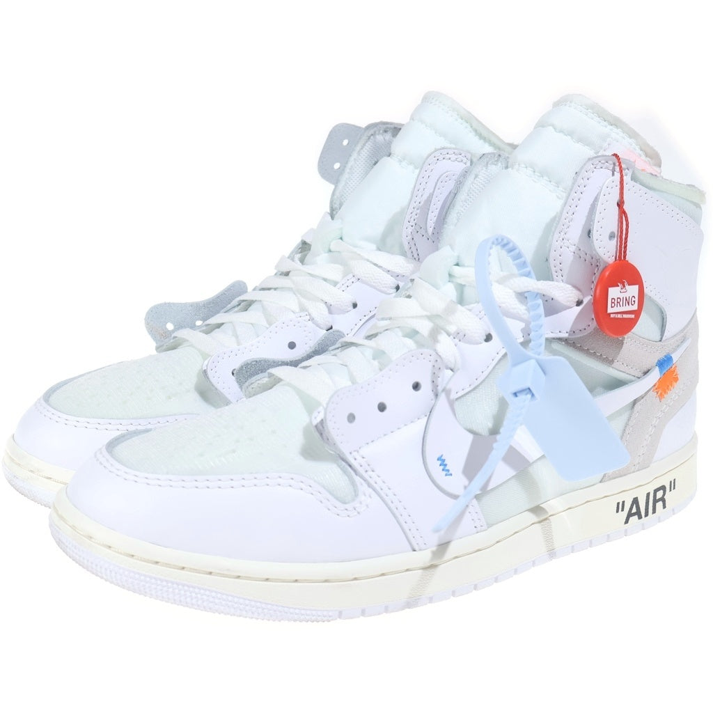 NIKE(ナイキ) ×Virgil Abloh Archive Air Jordan 1 Retro High OG Alaska エアジョーダン1 レトロ OG アラスカ ハイカットスニーカー AA3834-100