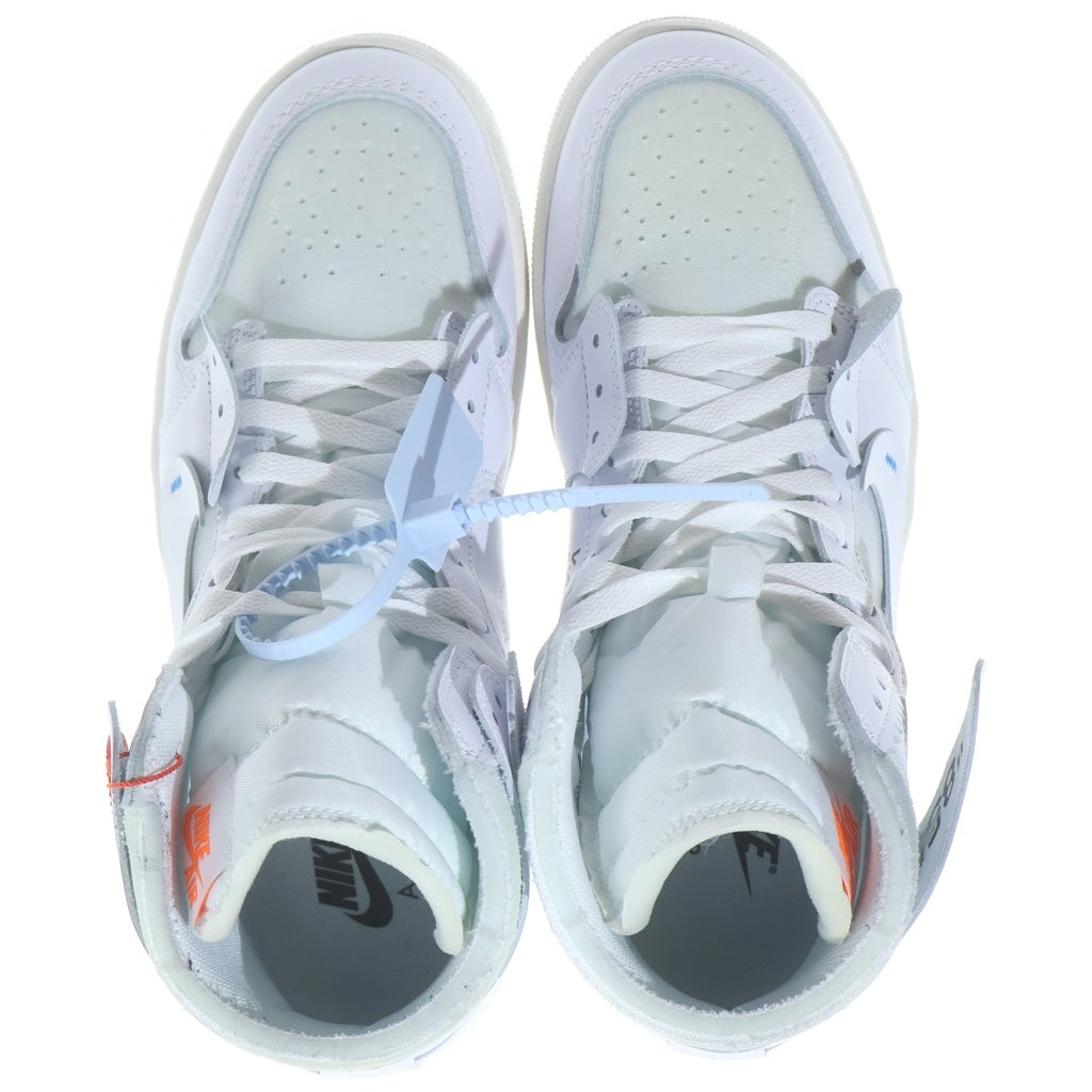 NIKE(ナイキ) ×Virgil Abloh Archive Air Jordan 1 Retro High OG Alaska エアジョーダン1 レトロ OG アラスカ ハイカットスニーカー AA3834-100