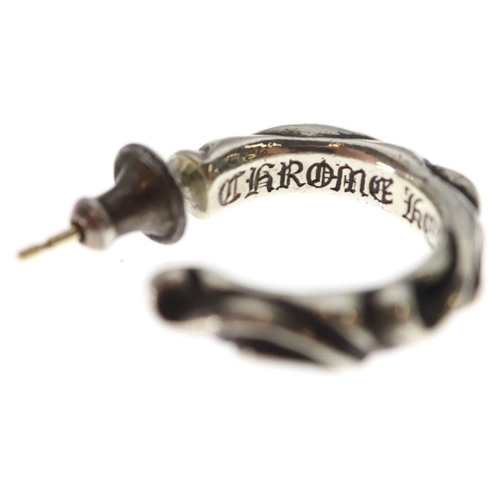 CHROME HEARTS(クロムハーツ) HOOP SCROOL スクロール フープピアス シルバー BCA102