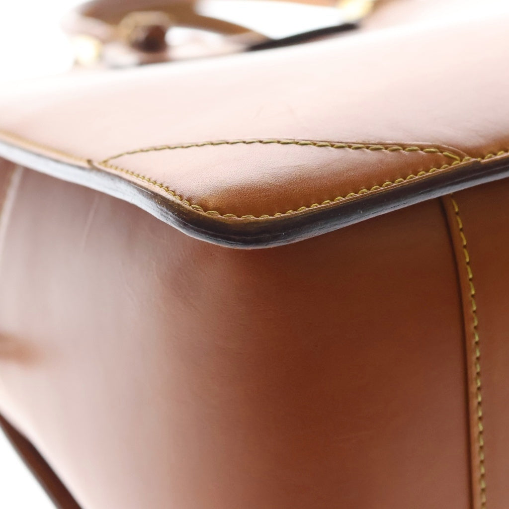 LOUIS VUITTON(ルイヴィトン) ノマド ネゲブ PM レザーハンドバッグ ブラウン M80317