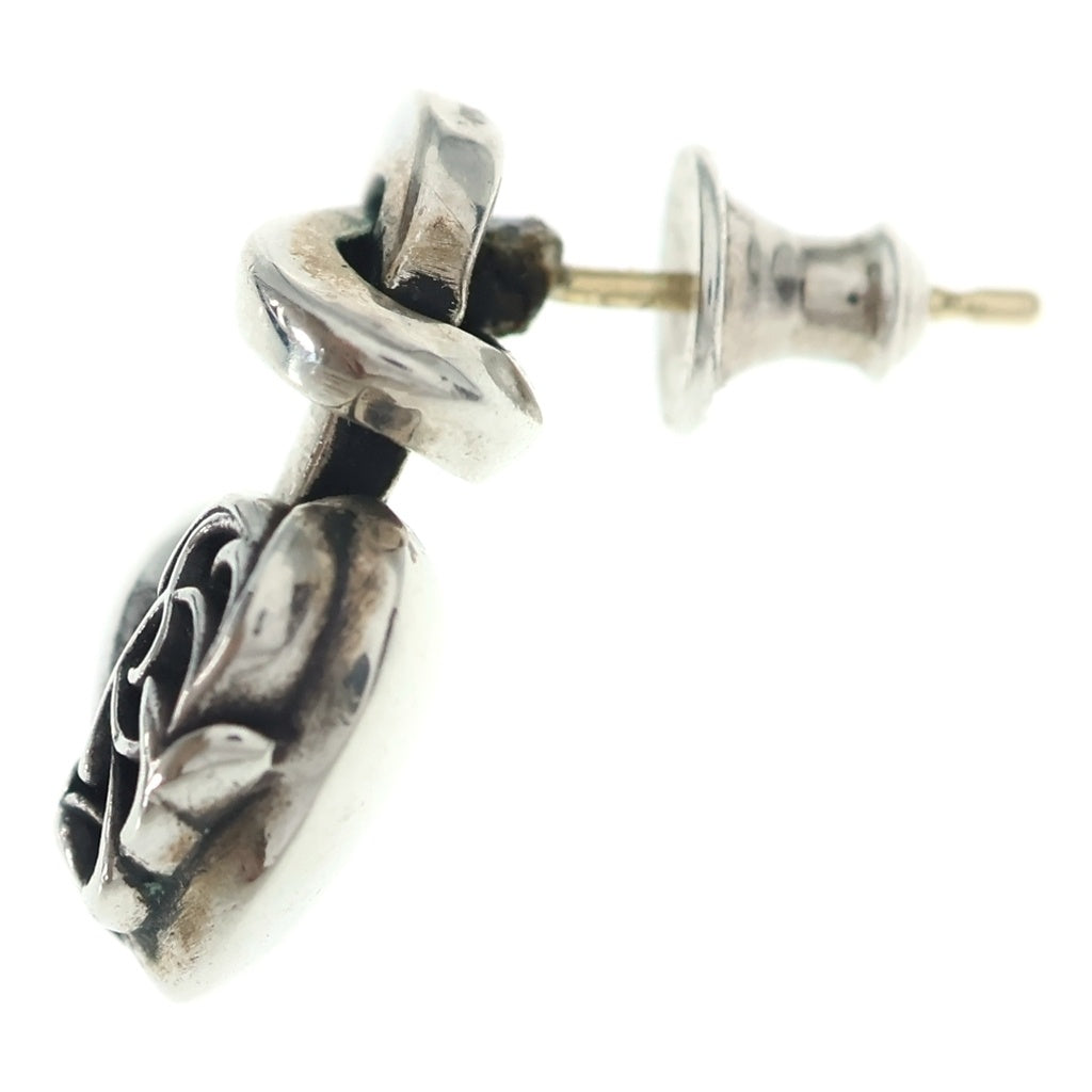 CHROME HEARTS(クロムハーツ) I HRT YOU KNOT ハート ユー ノット ピアス シルバー