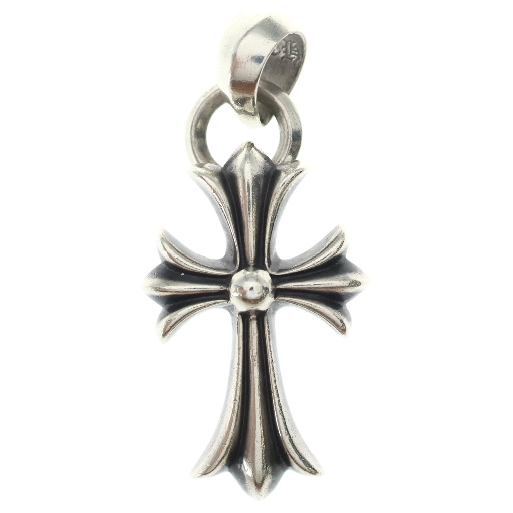 CHROME HEARTS(クロムハーツ) CH CRS SML W/BALE Wベイル スモールCHクロス ペンダントトップ シルバー BCA218
