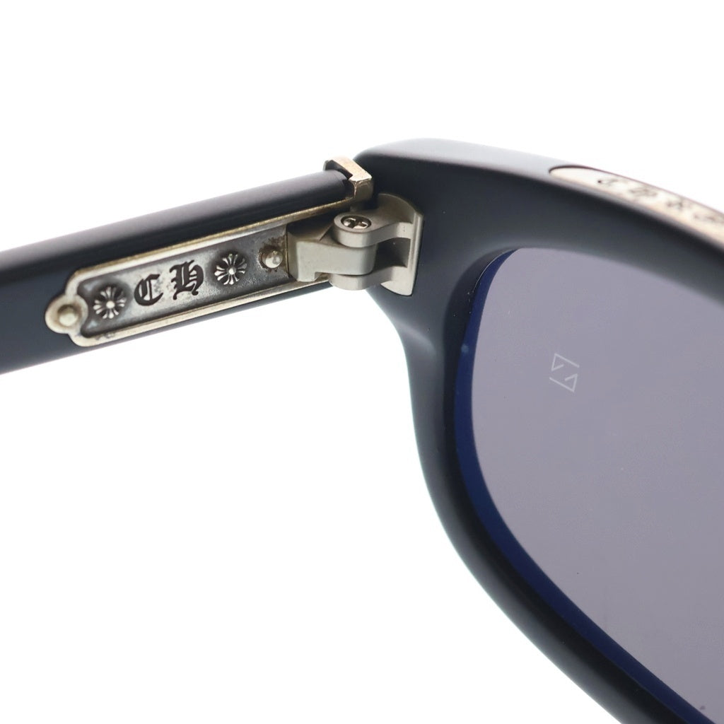 CHROME HEARTS(クロムハーツ) LOWRIDER ローライダー オーバルサングラス アイウェア ブラック