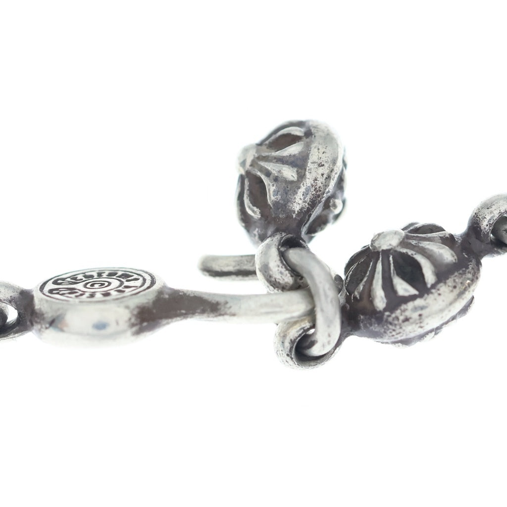 CHROME HEARTS(クロムハーツ) #1 CRSBL CHN SML CH CRS クロスボールチェーン スモールCHクロス ネックレス シルバー BCA193