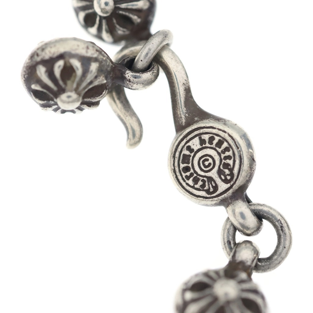 CHROME HEARTS(クロムハーツ) #1 CRSBL CHN SML CH CRS クロスボールチェーン スモールCHクロス ネックレス シルバー BCA193