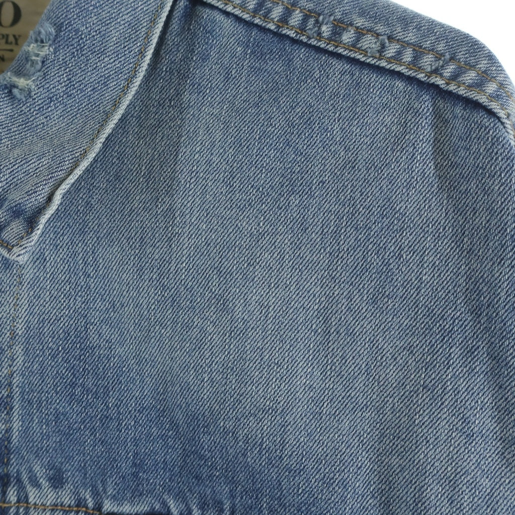 POLO RALPH LAUREN(ポロラルフローレン) 3rd Type ダメージ加工 トラッカーデニムジャケット インディゴ