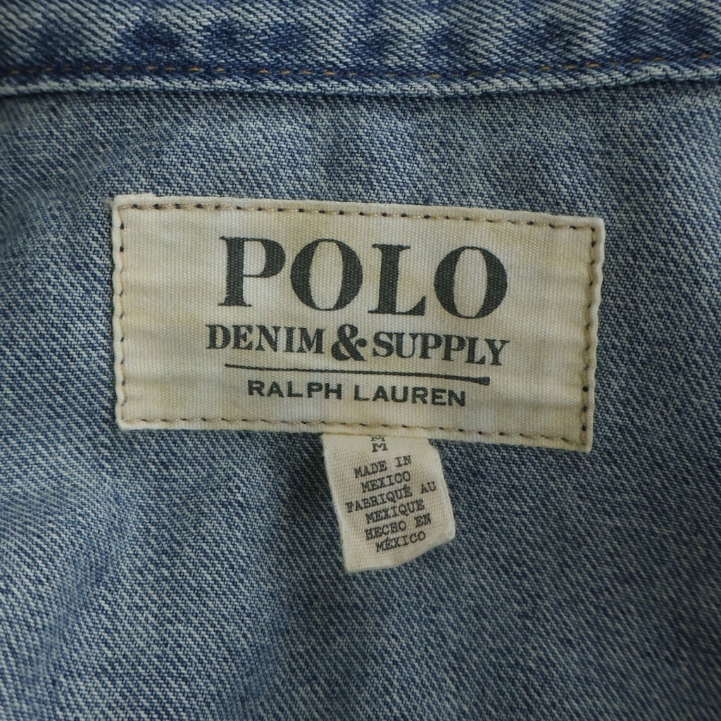 POLO RALPH LAUREN(ポロラルフローレン) 3rd Type ダメージ加工 トラッカーデニムジャケット インディゴ