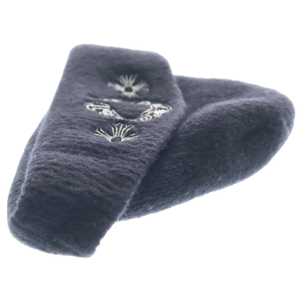CHROME HEARTS(クロムハーツ) WOOL WATCH CAP CHプラスホースシュー ビーニー ブラック