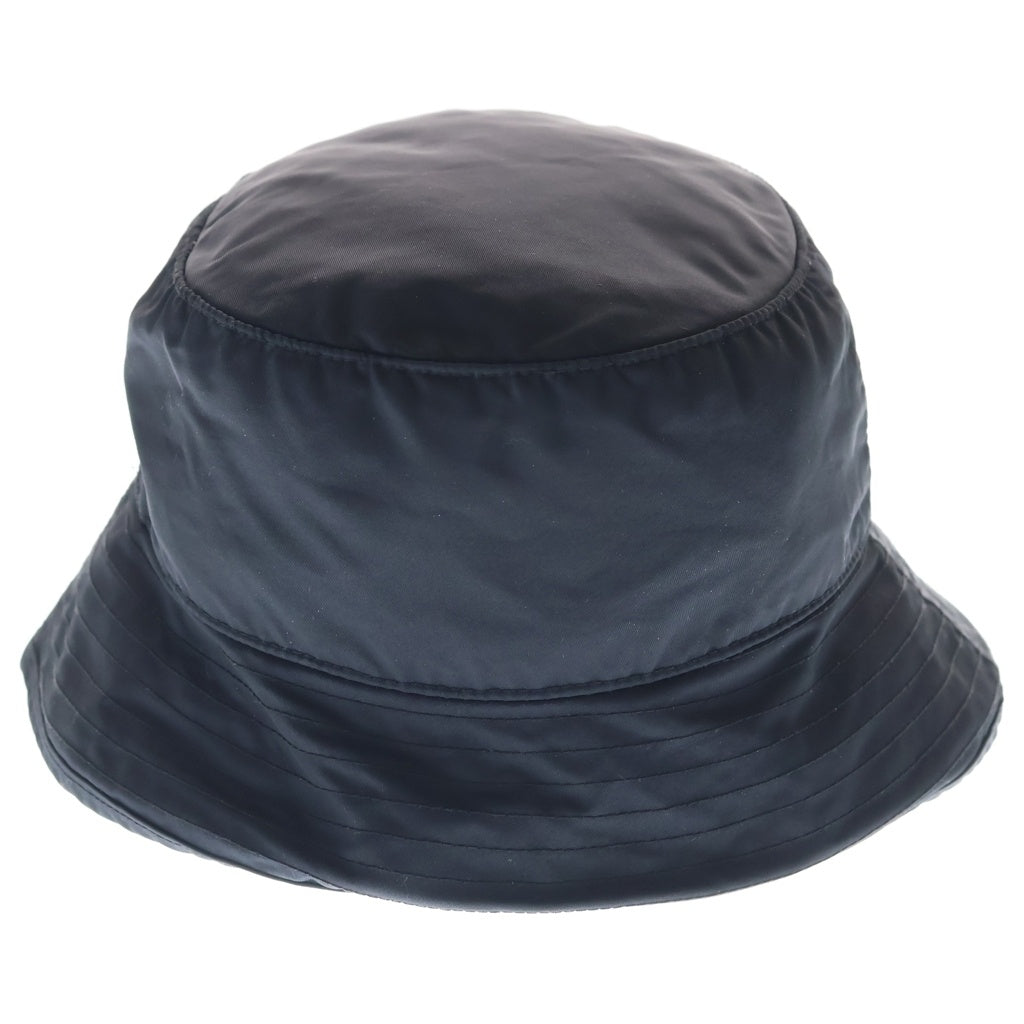 CHROME HEARTS(クロムハーツ) HAT U CHUM FBRC クロスパッチ付きナイロンバケットハット ブラック
