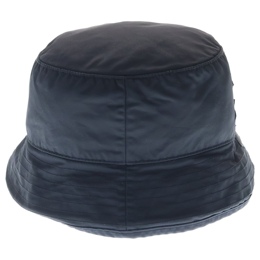 CHROME HEARTS(クロムハーツ) HAT U CHUM FBRC クロスパッチ付きナイロンバケットハット ブラック