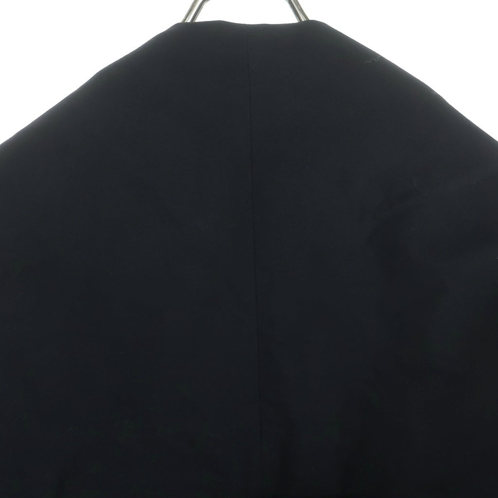 Yohji Yamamoto(ヨウジヤマモト) 97AW ウール ポンチョ ビックドルマンコート ブラック FI-C06-149