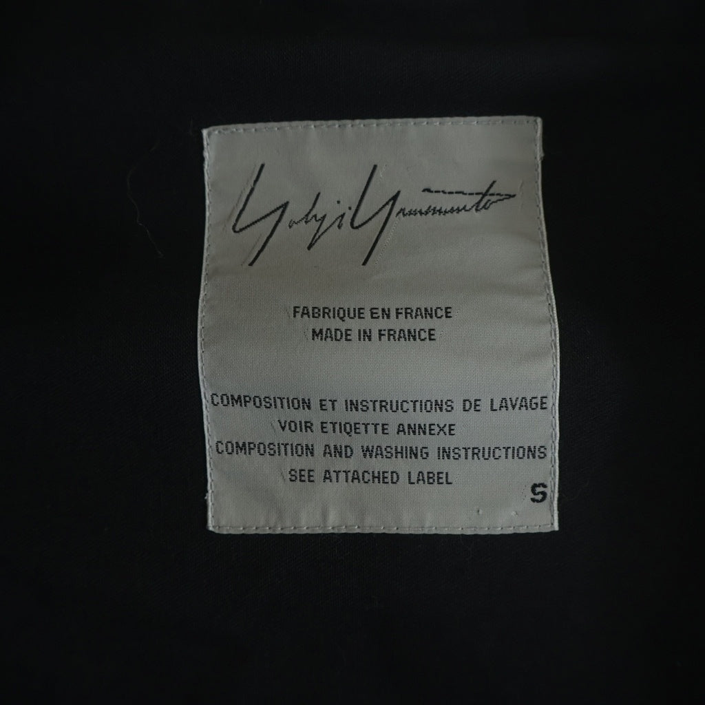 Yohji Yamamoto(ヨウジヤマモト) 97AW ウール ポンチョ ビックドルマンコート ブラック FI-C06-149
