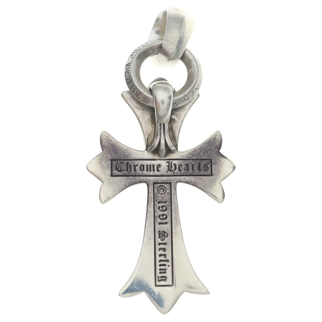CHROME HEARTS(クロムハーツ) CH CRS SML W/BALE Wベイル スモールCHクロス ペンダントトップ シルバー BCA218