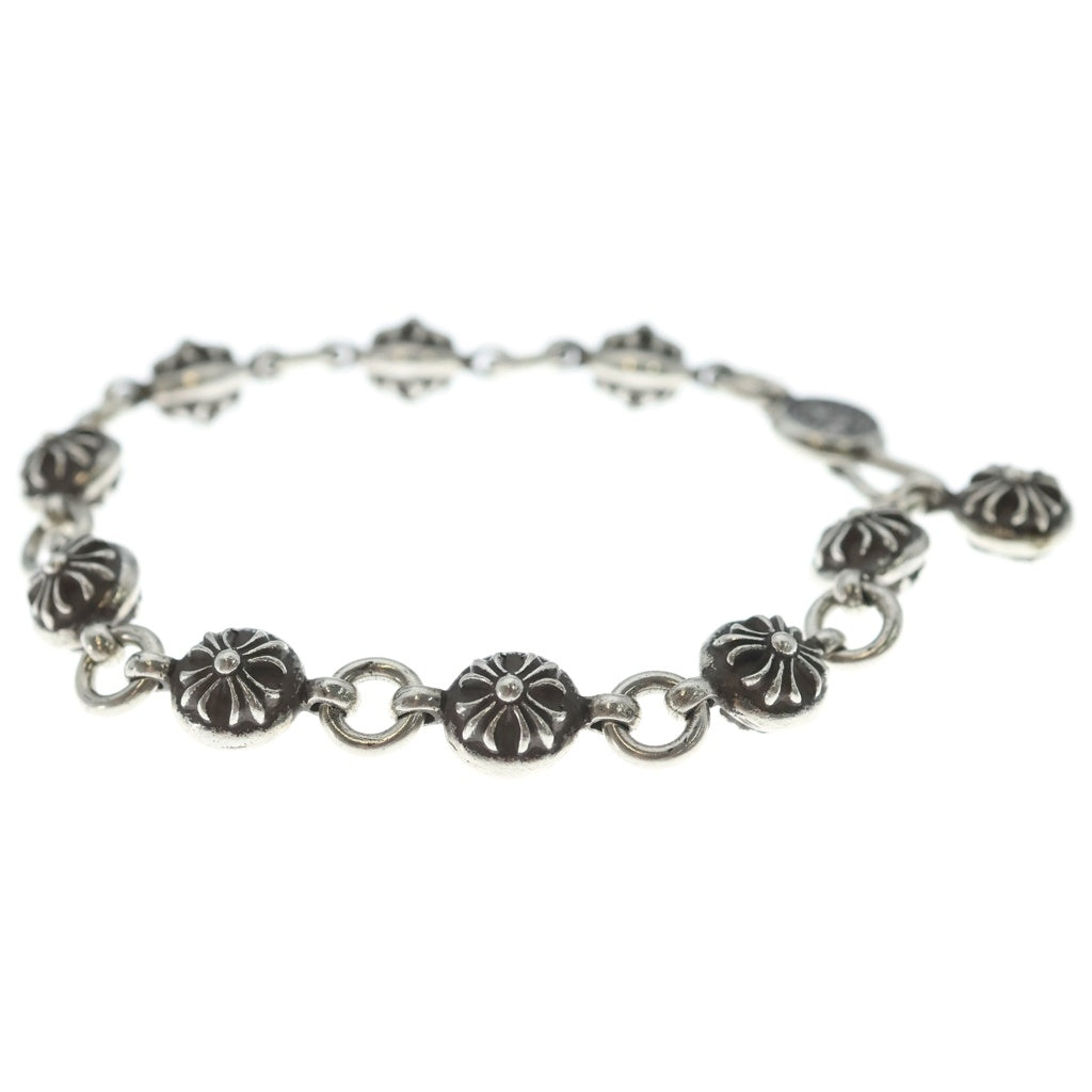 CHROME HEARTS(クロムハーツ) NO2 BALL #2クロスボールブレスレット シルバー BCA176