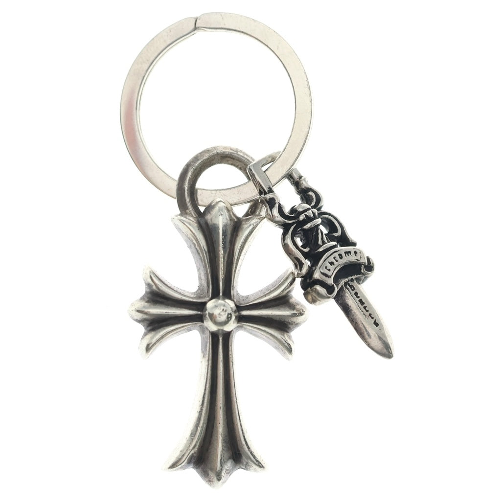 CHROME HEARTS(クロムハーツ) CH CRS SML DAGGER スモールCHクロス ダガー キーリング シルバー