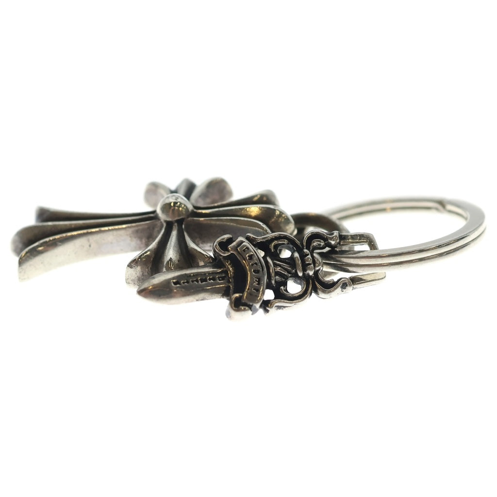 CHROME HEARTS(クロムハーツ) CH CRS SML DAGGER スモールCHクロス ダガー キーリング シルバー