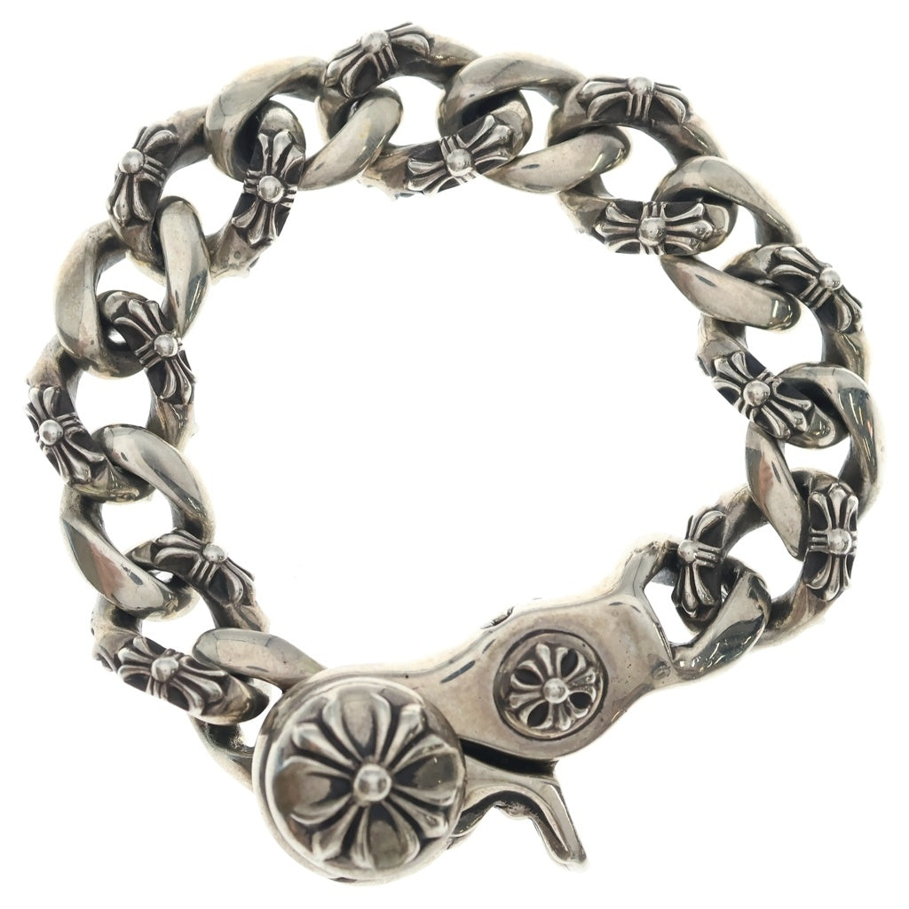 CHROME HEARTS(クロムハーツ) FNCY CHN LNK ファンシーリンククリップブレスレット 13リンク シルバー BCA145