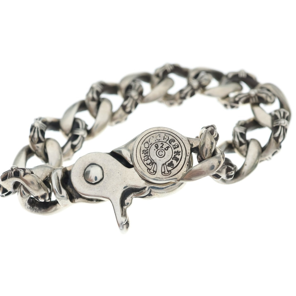 CHROME HEARTS(クロムハーツ) FNCY CHN LNK ファンシーリンククリップブレスレット 13リンク シルバー BCA145