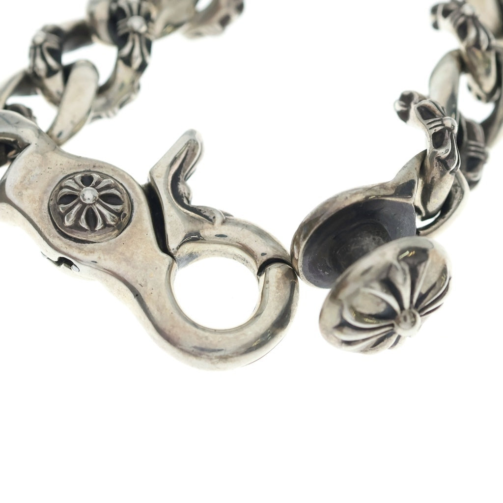 CHROME HEARTS(クロムハーツ) FNCY CHN LNK ファンシーリンククリップブレスレット 13リンク シルバー BCA145