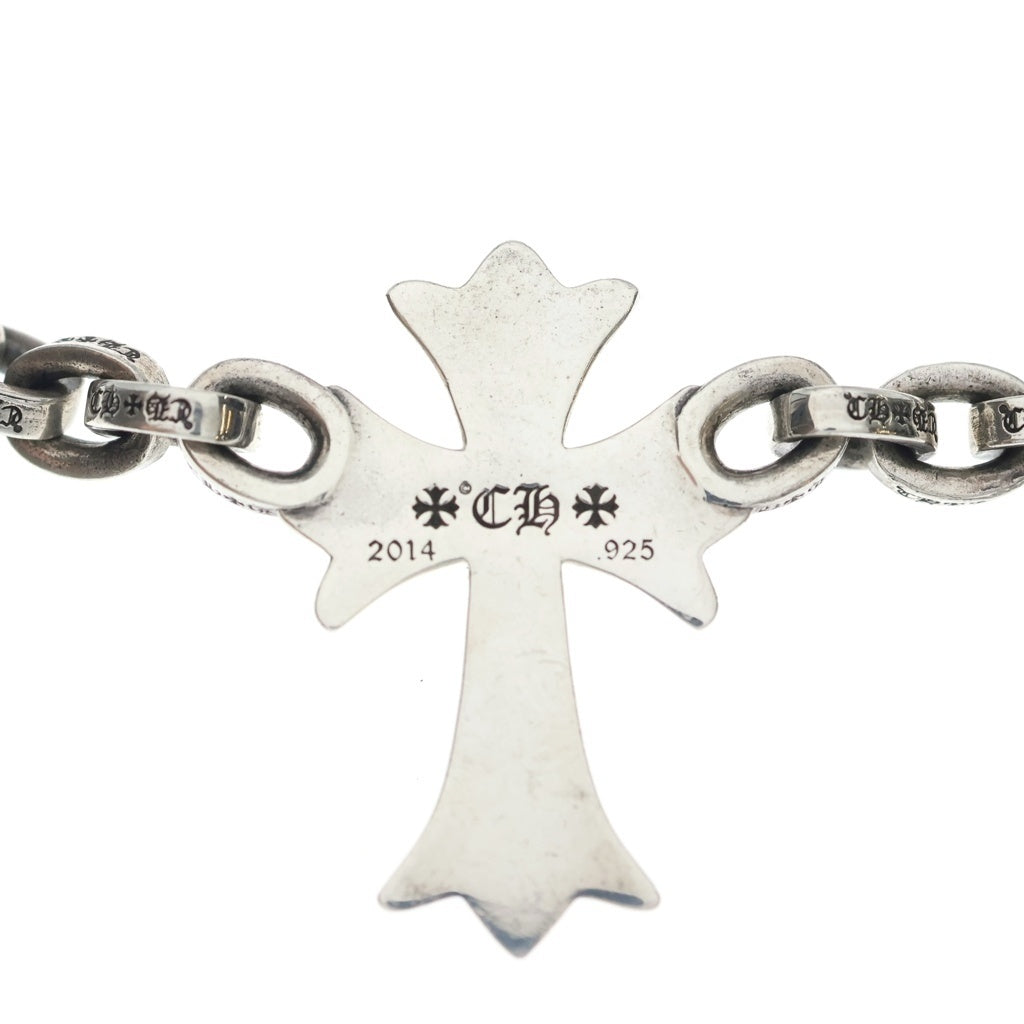 CHROME HEARTS(クロムハーツ) PPR CHN LRG SML CH CRS スモールCHクロス ラージペーパーチェーン チョーカーネックレス シルバー