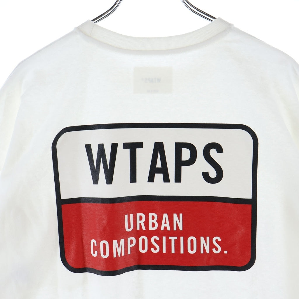 WTAPS(ダブルタップス) 24SS COTTON.COMPOSITION ロゴプリント クルー