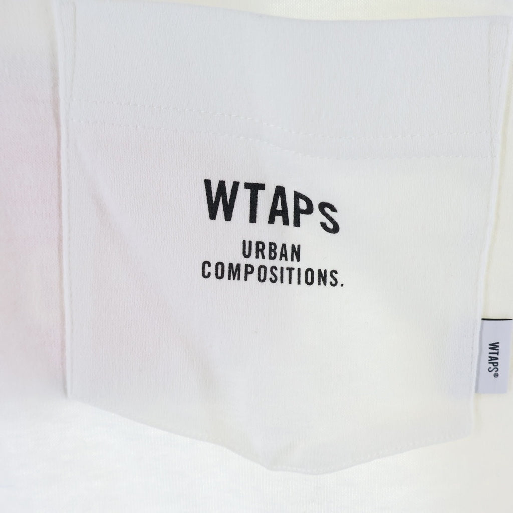 WTAPS(ダブルタップス) 24SS COTTON.COMPOSITION ロゴプリント クルー