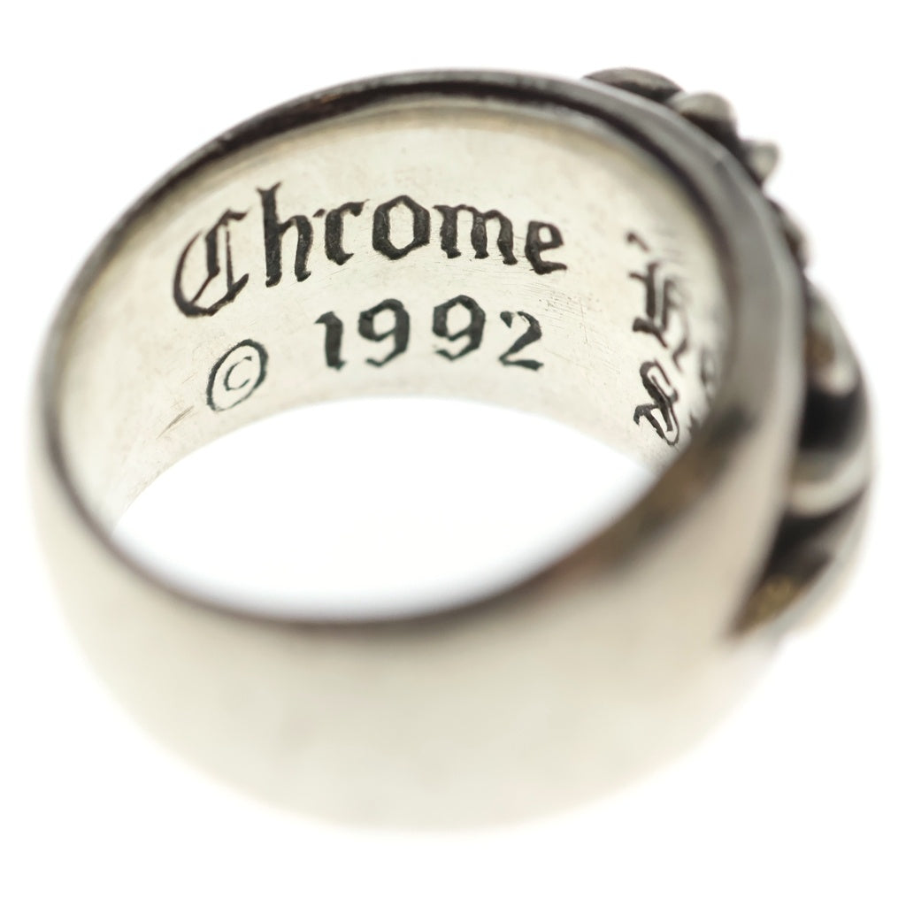 CHROME HEARTS(クロムハーツ) FLRL CRS フローラルクロス リング シルバー BCA346